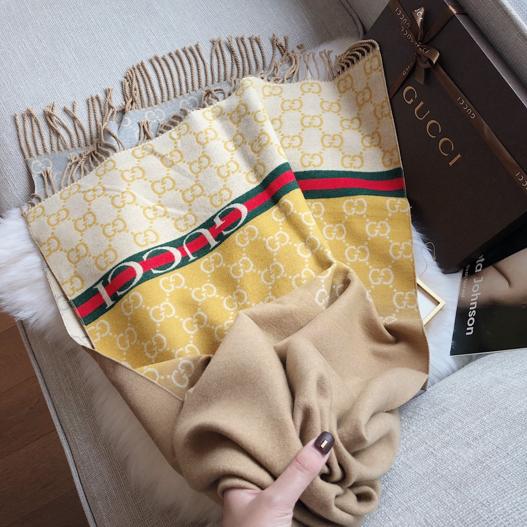 F61 Women's wool blend scarf shawl 180*65CM