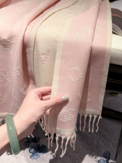 F44 Women Wool Blend Scarf Wrap
