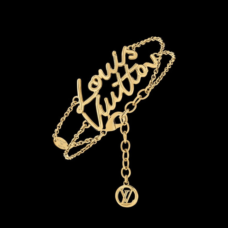 LS240 Fashion women's bracelet necklace set letter jewelry