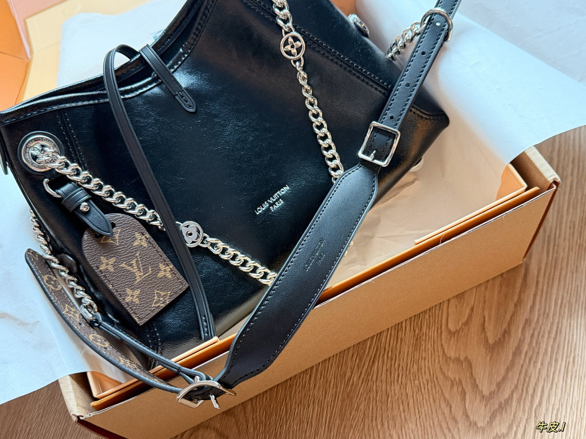 MS2 Women's handbag leather bag 26*17cm