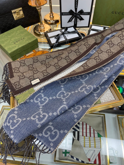 F27 Women's Winter Fashion Wool Scarf 34*194cm