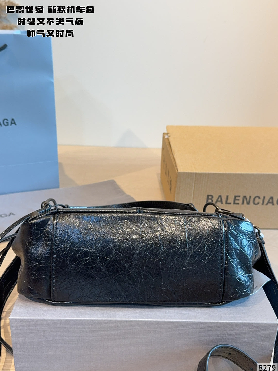 MN101 Women's handbag leather bag 22*8*15cm