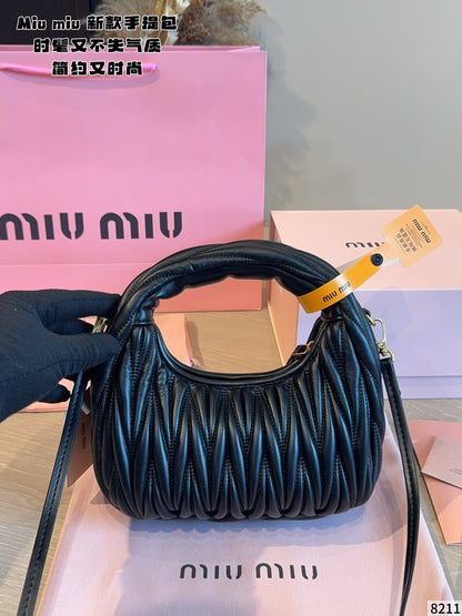 MN36 Women's leather bag handbag 21*7*11cm