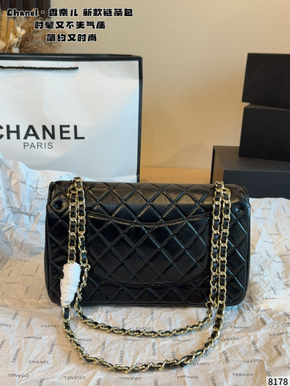 MN2 Fashion Genuine Leather Women's Bag with Box 25*6*16cm
