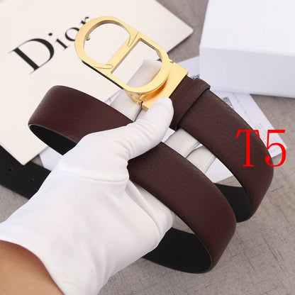 BE4 Men Real Leather Belt 3.5CM with packing
