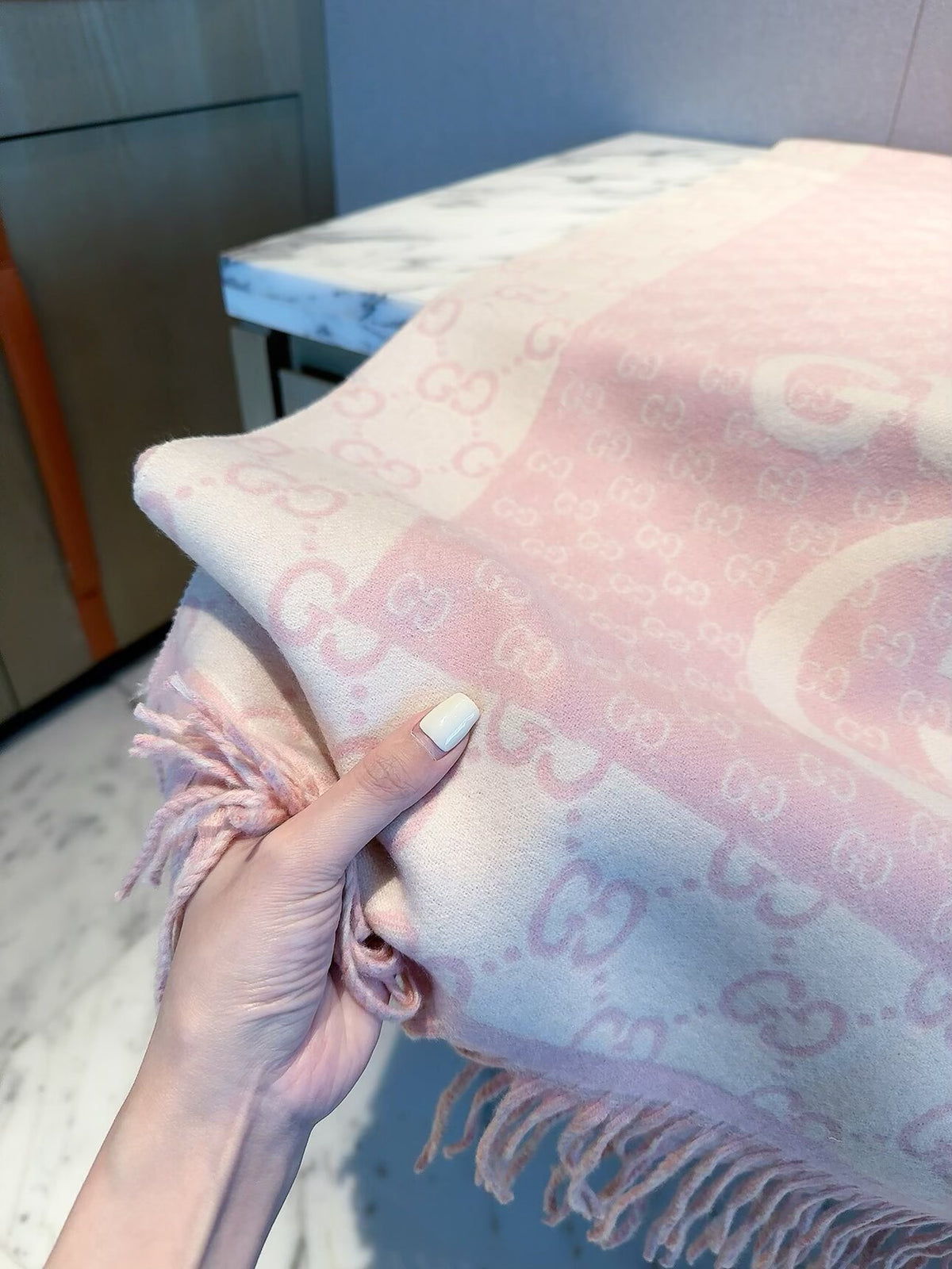 F49 Women Wool Blend Scarf Wrap