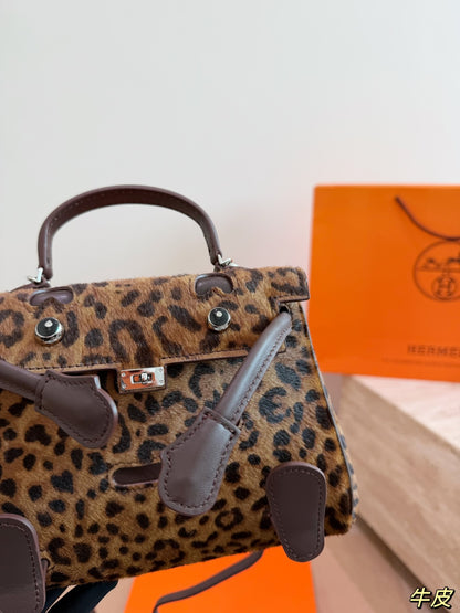 MS30 Fashion leopard print women's handbag bags 21*8*15cm