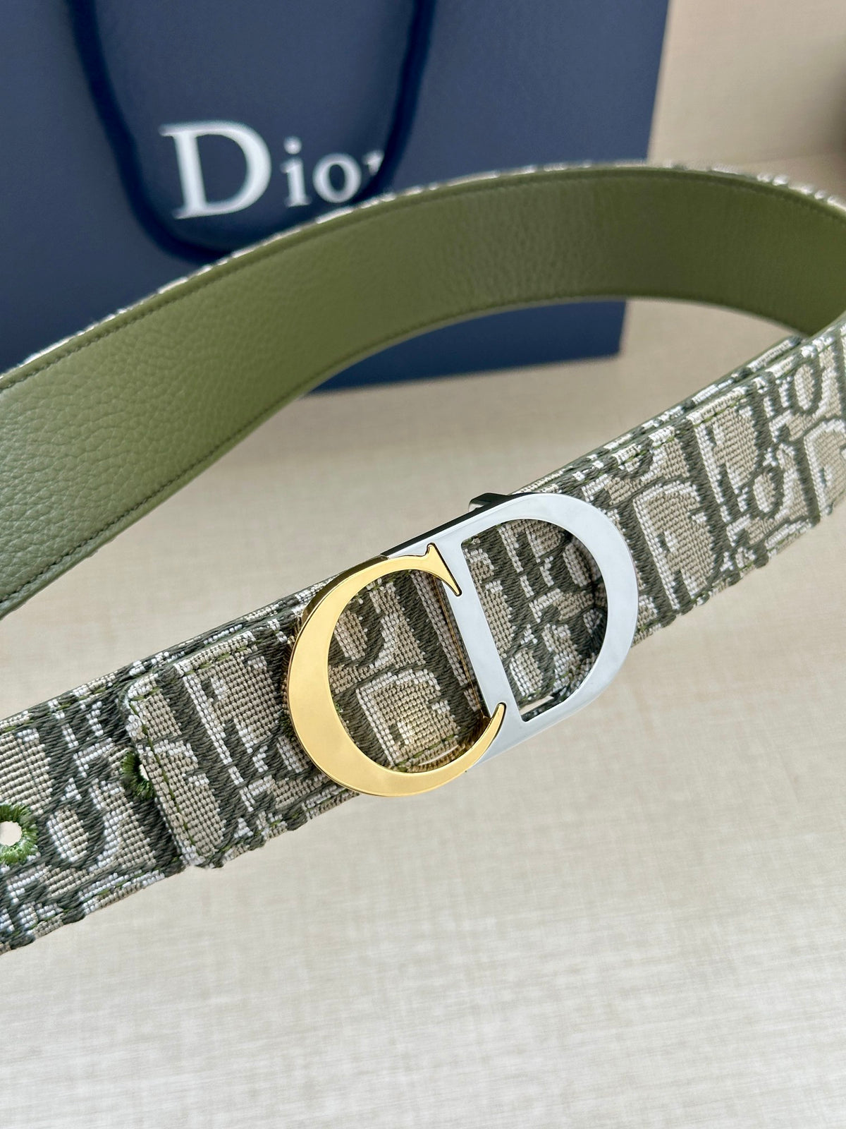 BE9 Real Leather Belt 3.2CM with packing