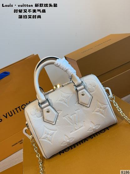 MN39 Women's leather bag handbag 20*12*14cm