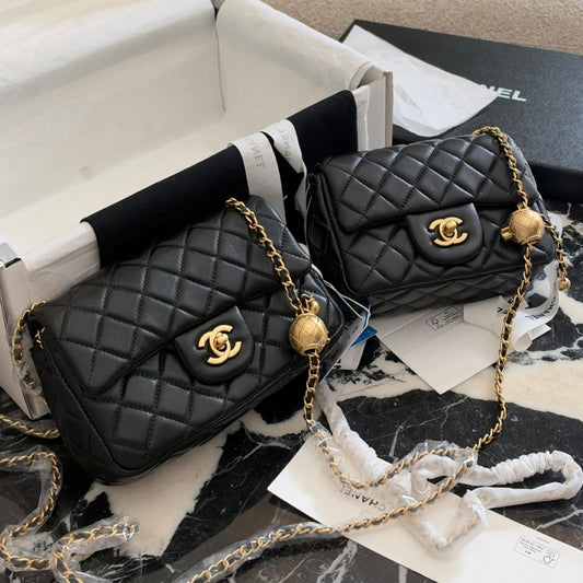 MS21 Classic leather bag handbag for women 17cm/20cm