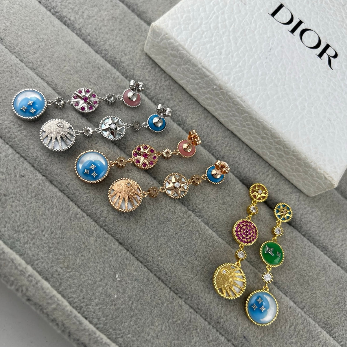 E21 Women gold-plated fashion earrings high-quality jewelry