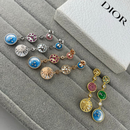 E21 Women gold-plated fashion earrings high-quality jewelry