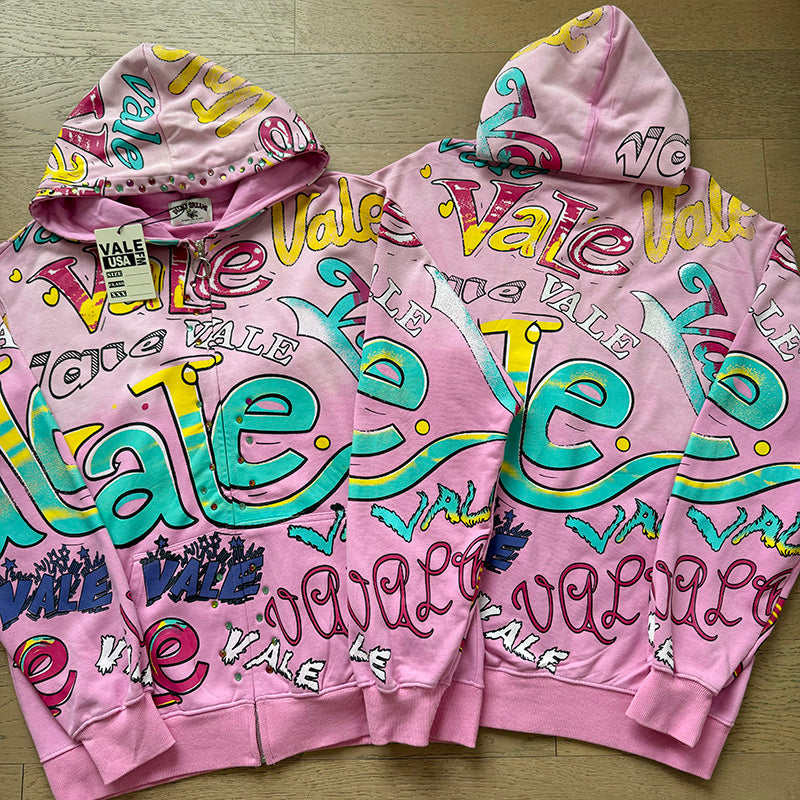 C42 Men's and women's zipper hoodies outerwear clothes
