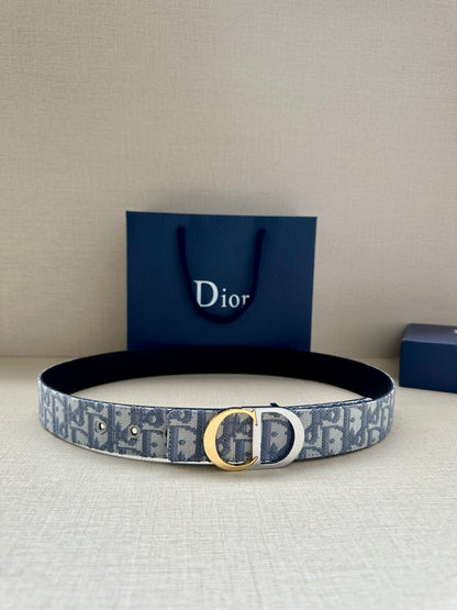 BE9 Real Leather Belt 3.2CM with packing