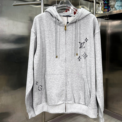 C38 New Men's Casual Zip-Up Hoodie