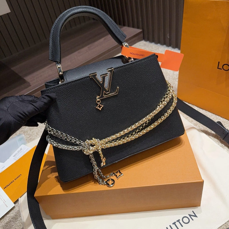 MN69 Women's leather bag handbag 27*18cm/20*14cm