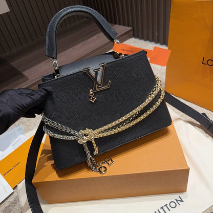MN69 Women's leather bag handbag 27*18cm/20*14cm
