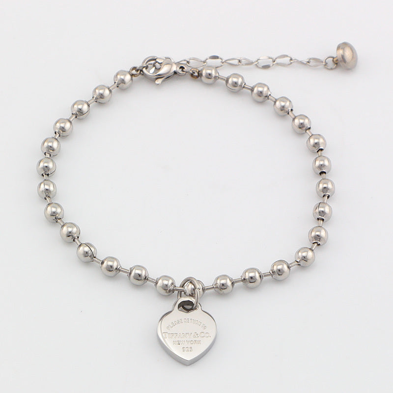 TB3 Classic 316L Titanium Steel Bracelet Fashion Gold Plated Jewelry