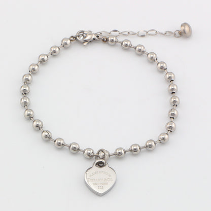 TB3 Classic 316L Titanium Steel Bracelet Fashion Gold Plated Jewelry