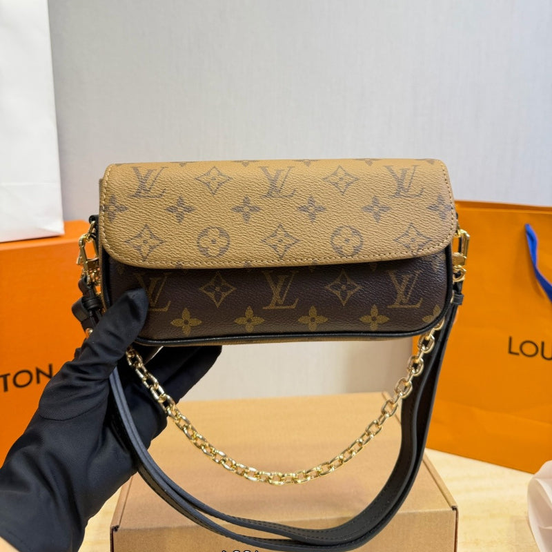 MS45 Women's handbag leather bag 22*12cm