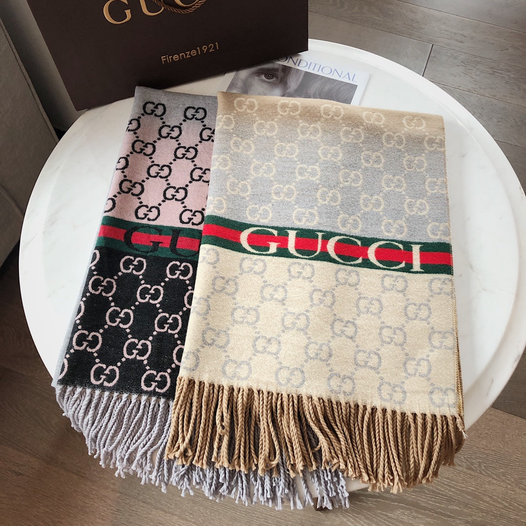 F61 Women's wool blend scarf shawl 180*65CM