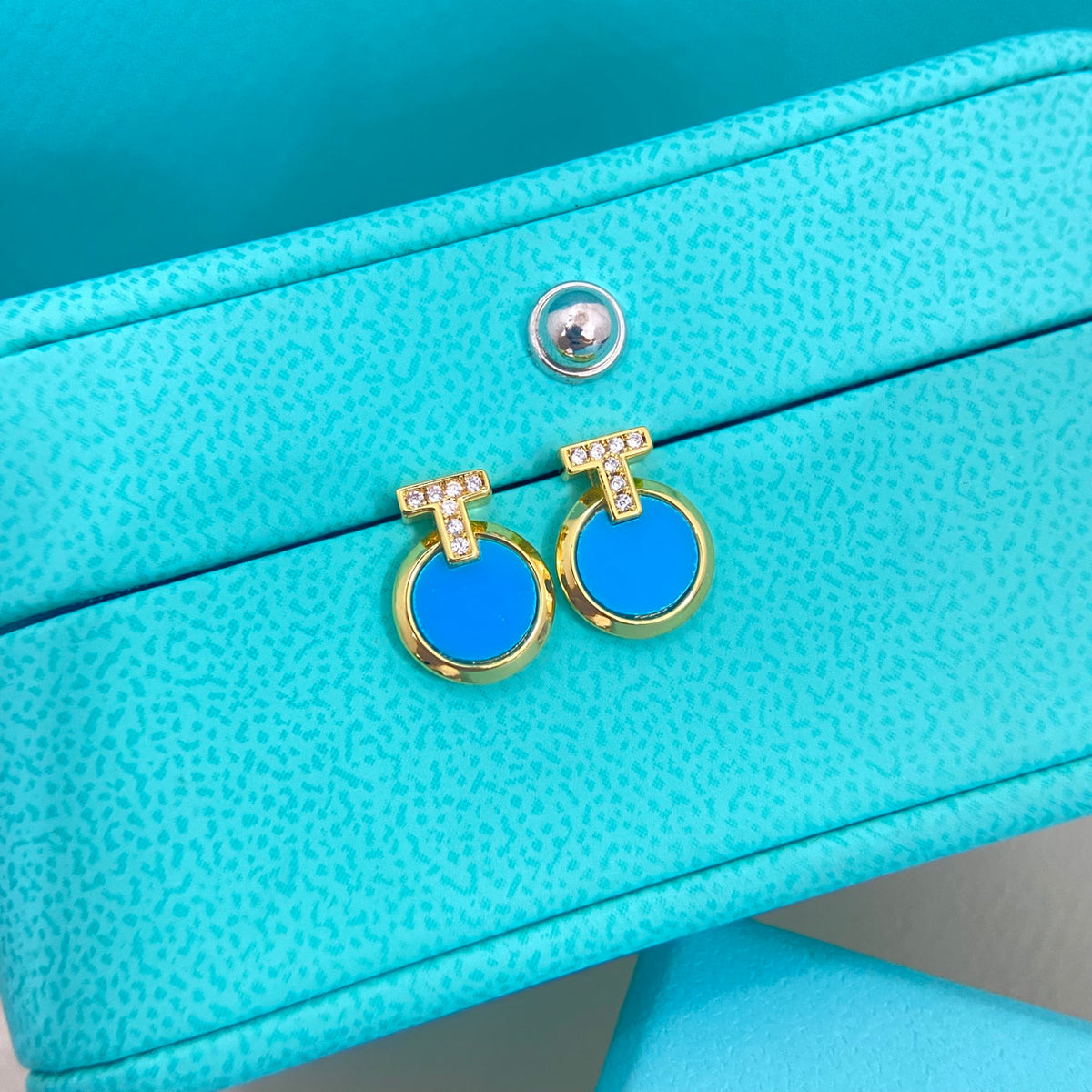 E14 Women gold-plated fashion earrings high-quality jewelry