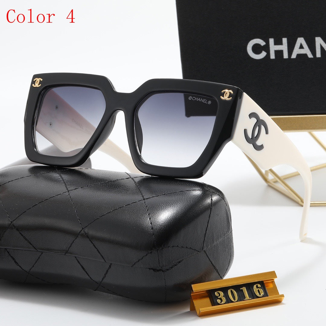 3016 Fashion men's and women's sunglasses with box