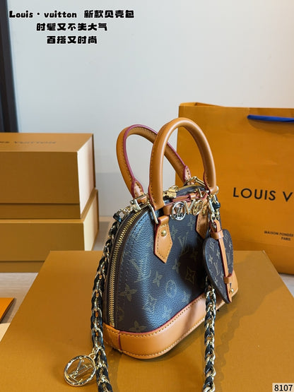 MN81 Women's leather bag handbag 20*10*15cm
