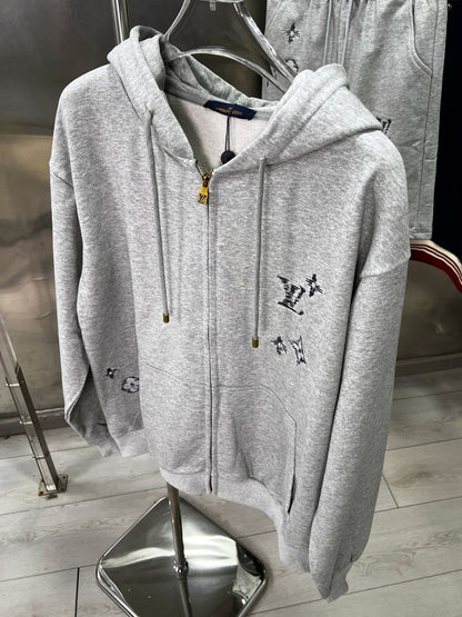 C38 New Men's Casual Zip-Up Hoodie