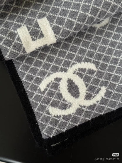 F31 Women's Winter Fashion Wool Scarf 30x190cm