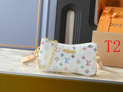 WM8 New women's casual bag  24.5*13.5*6.5CM