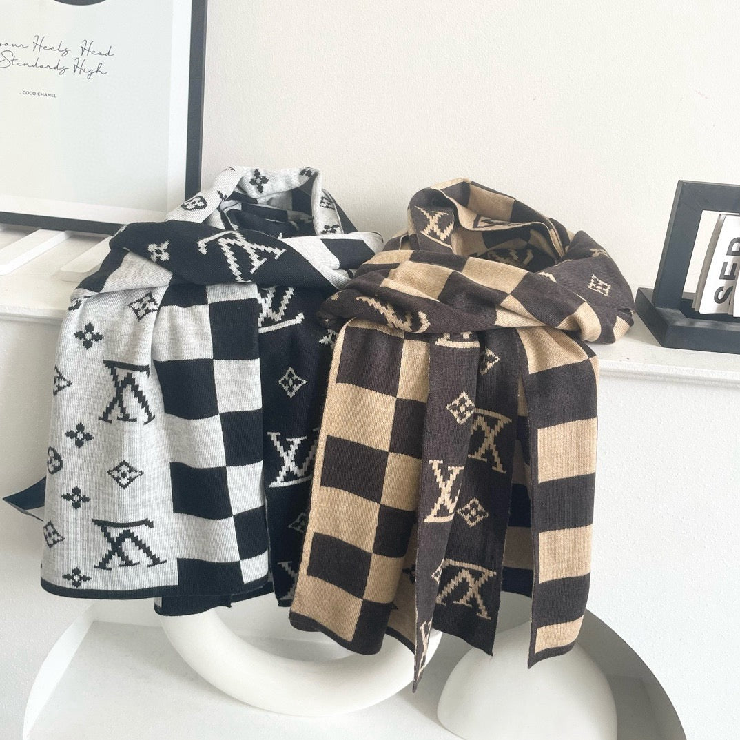 F33 Women's Winter Fashion Wool Scarf 180*32CM