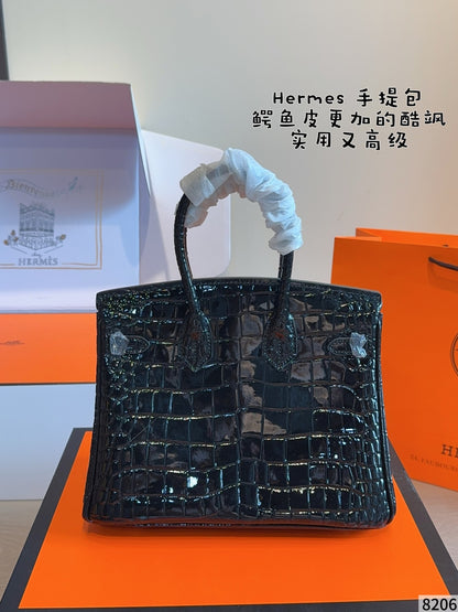 MN86 Classic leather bag women's handbag 25*14*19cm