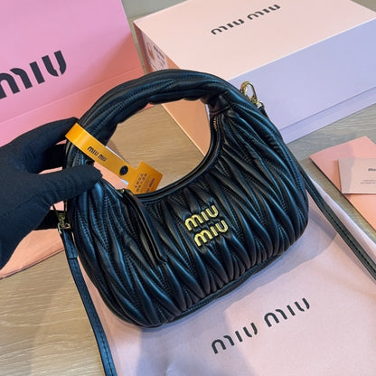 MN36 Women's leather bag handbag 21*7*11cm