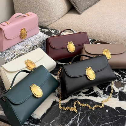 MN50 Women's fashion bag, genuine leather handbag 25cmX18cm