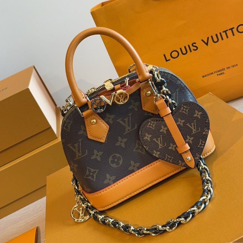 MN81 Women's leather bag handbag 20*10*15cm