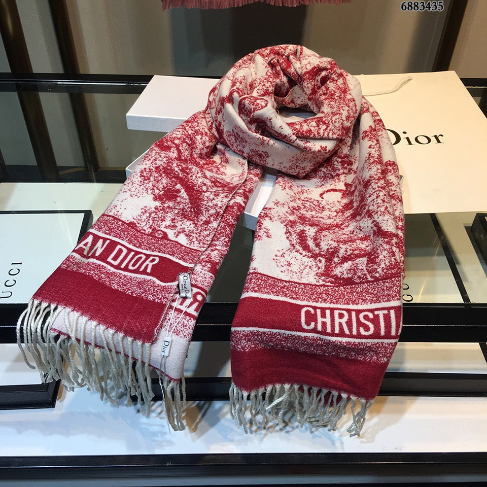 F45 Women Wool Blend Scarf Wrap