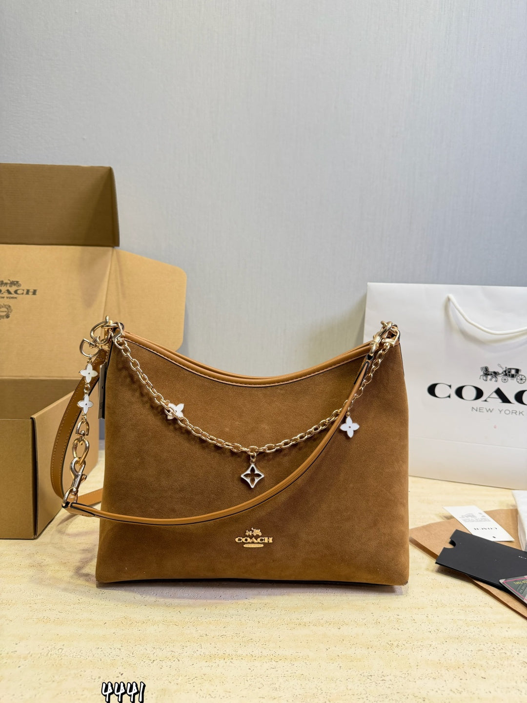 MS50 Women's handbag leather bag 30*34CM