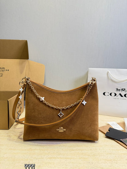 MS50 Women's handbag leather bag 30*34CM
