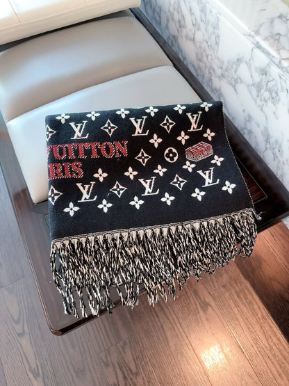 F2 Women's Winter Fashion High Quality Wool Scarf 180×60cm