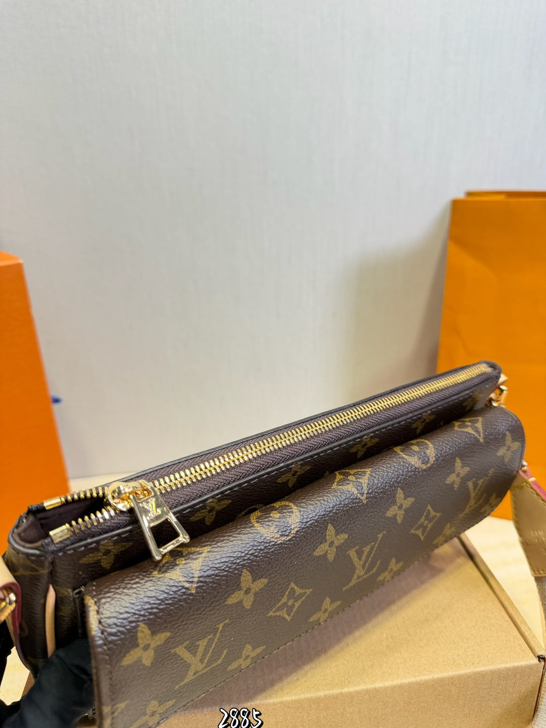 MS44 Women's handbag leather bag  25X13cm
