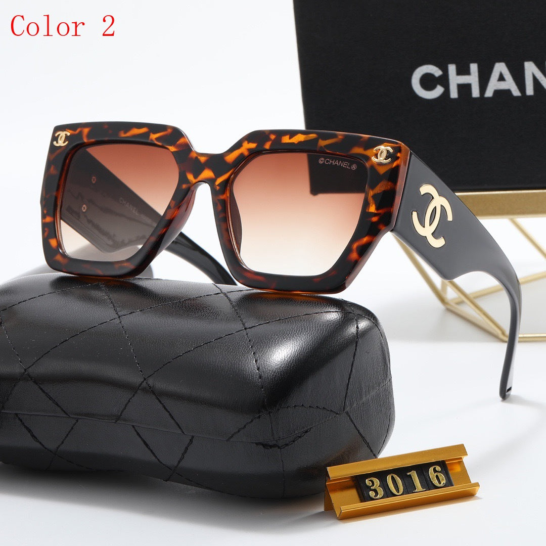 3016 Fashion men's and women's sunglasses with box