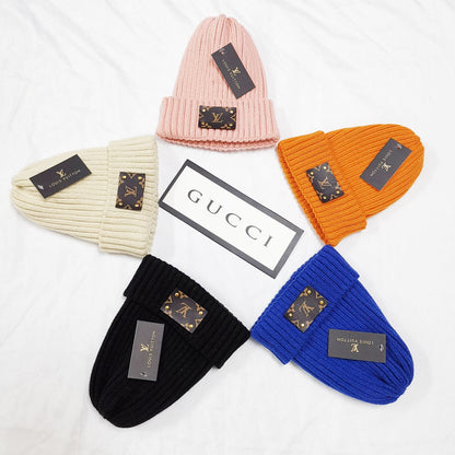 H2 Men and women winter fashion knitted hats
