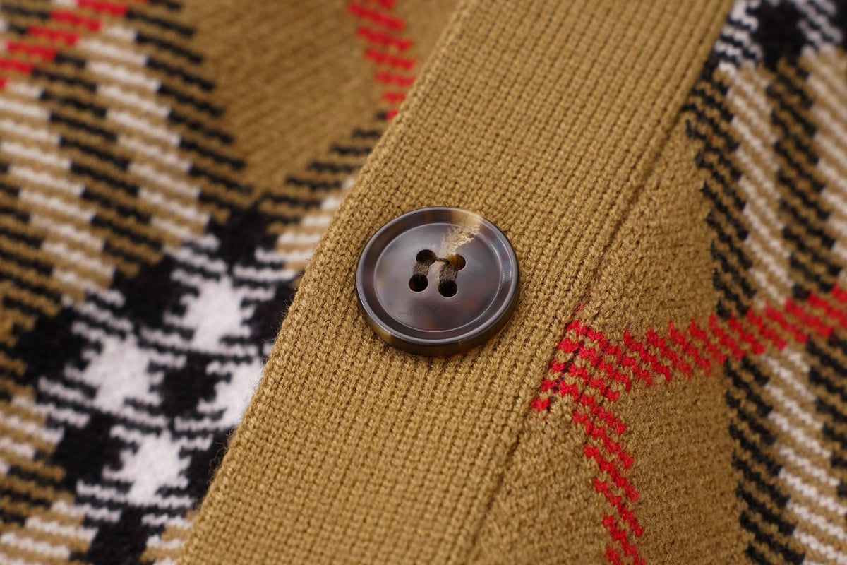 C64 Men's & Women's Wool Blend Casual Knit Cardigan Sweater