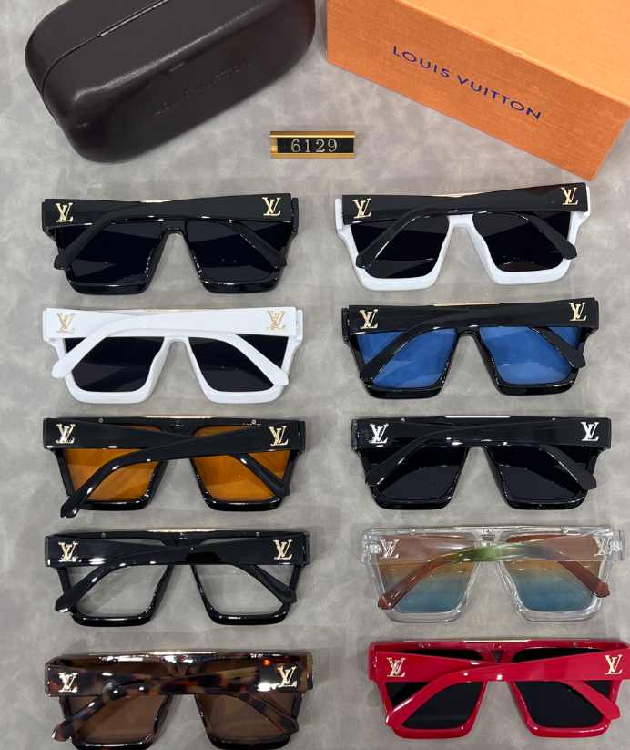 6129 Fashion men's and women's sunglasses with box