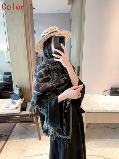 F17 Women's Winter Fashion Wool Scarf Shawl Wrap