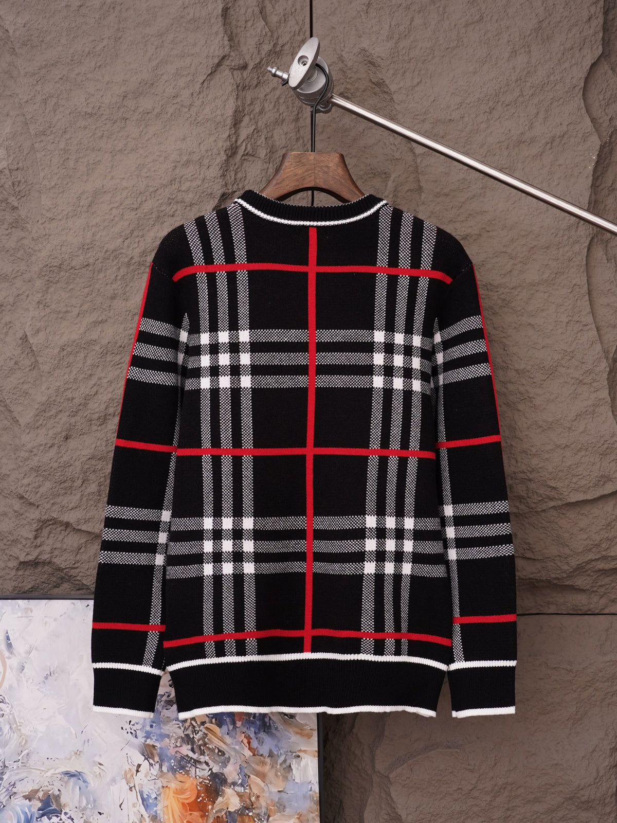 C61 Men Premium Wool Blend Knit Sweater