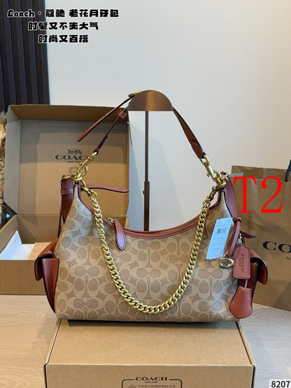 MN80 Women's leather bag handbag 30*11*23cm