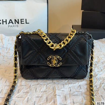 MN3 Fashion Genuine Leather Women's Bag with Box 25*7*19cm
