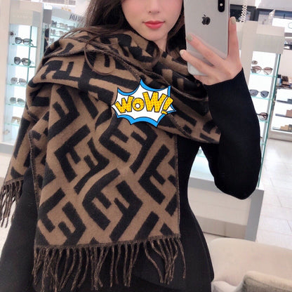 F25 Women's Winter Fashion Wool Scarf
